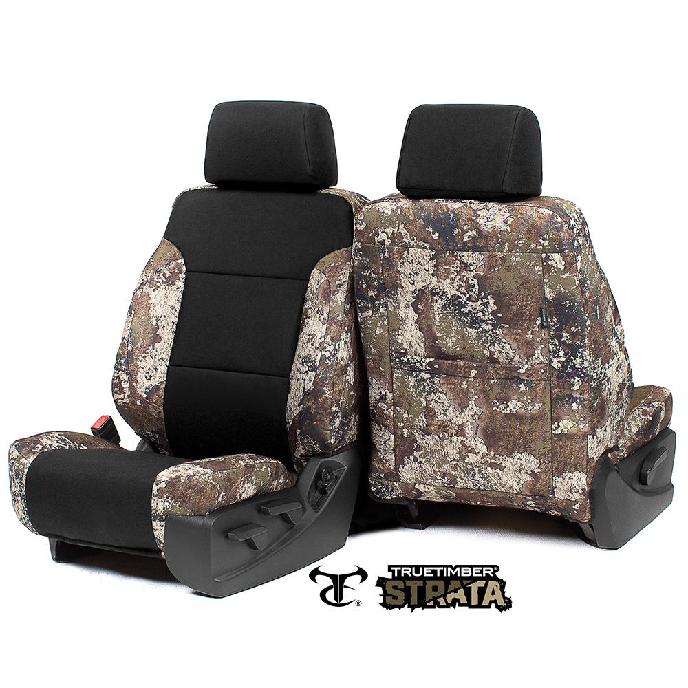 Toyota Tundra - TRUETIMBER® 1000D Canvas Seat Covers